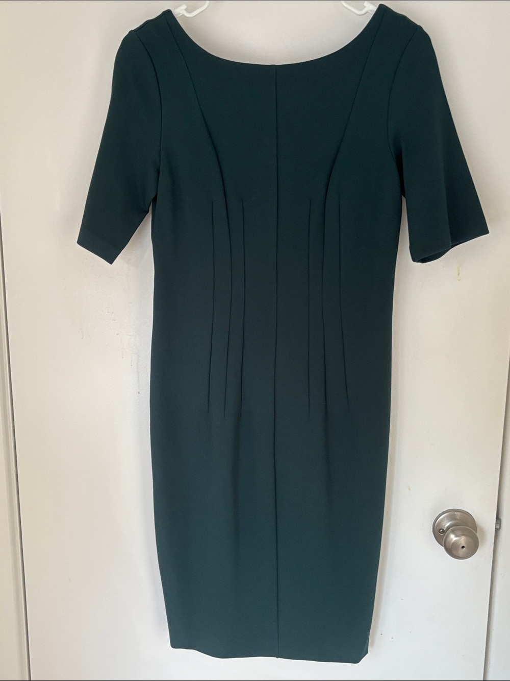 Boden Classic Dark Green Sheath Dress - Women's